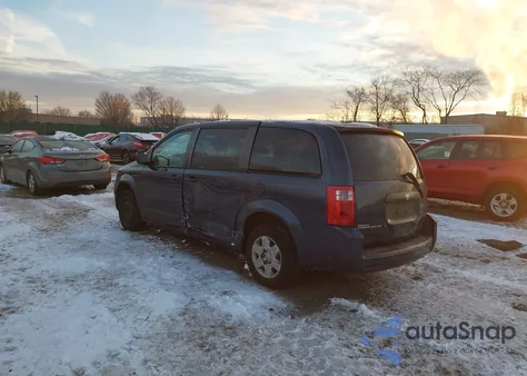 2008 Dodge Grand Caravan Se from USA, damaged, VIN 1D8HN44H08B169819